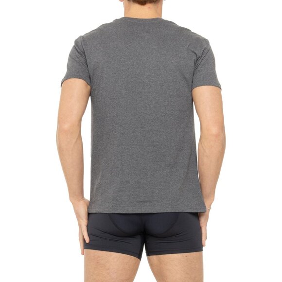 UNIPRO TREK men's 5-Pack Cotton-Blend Jersey Undershirts Short Sleeve NWT - Picture 3 of 3